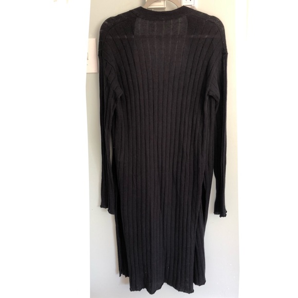 Free People Black Knit Duster - Picture 5 of 6